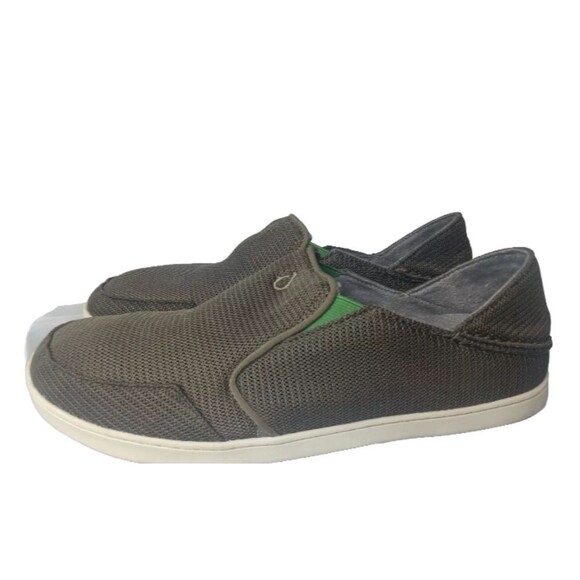 OLUKAI Nohea Mesh Shoes Mustang Lime Peel Size 11 M  Slip-On main image 7